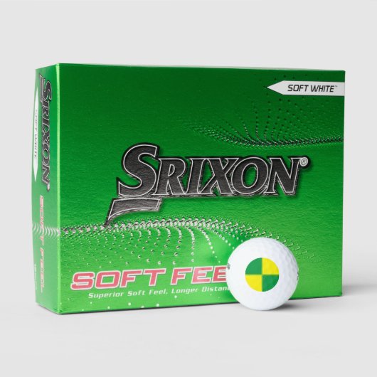 Srixon CUSTOM 12 stuks golfballen (Verpakking)