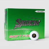 Srixon Soft Feel Golfballen met Bass Clef (Verpakking)