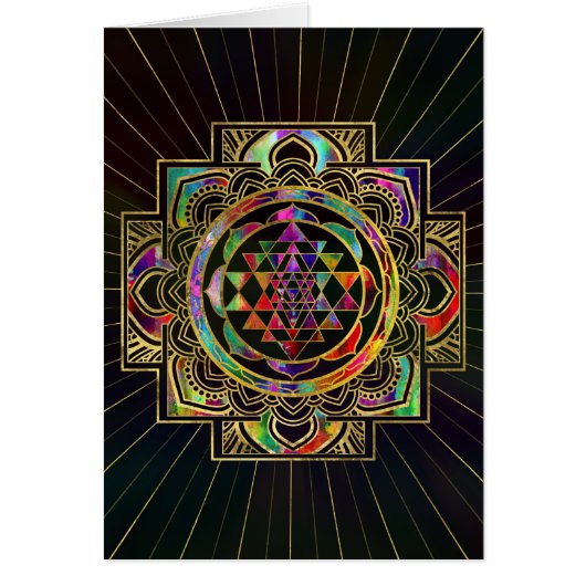 Sriyantra Sri Chakra (Voorkant)