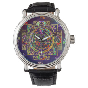 Sriyantra Sri Chakra Horloge