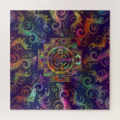 Sriyantra Sri Chakra Legpuzzel (Horizontaal)