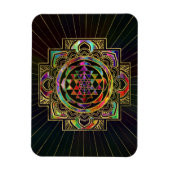 Sriyantra Sri Chakra Magneet (Verticaal)