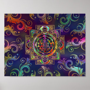 Sriyantra Sri Chakra Poster