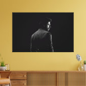 SRK Shahrukh Khan King Of Bollywood Canvas Afdruk (Insitu (Woonkamer))