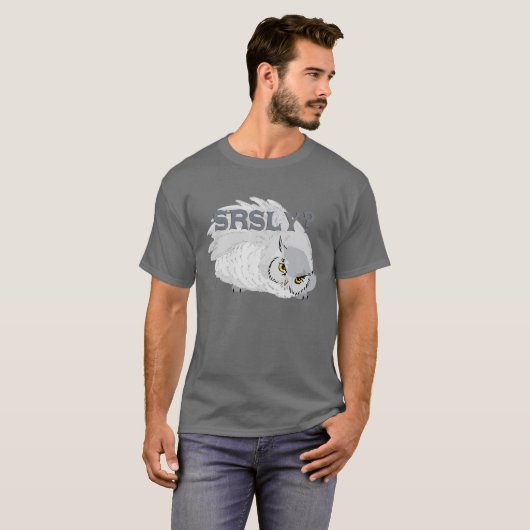Srleet? Owl T-shirt (Voorkant volledig)