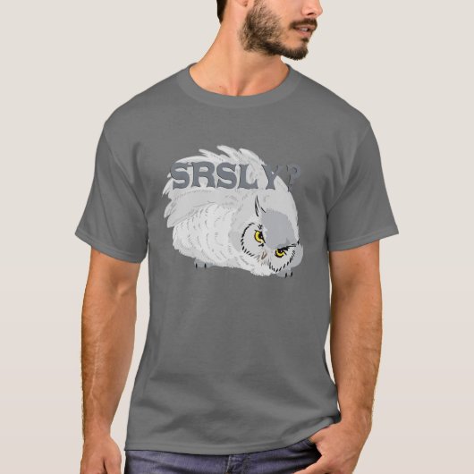 Srleet? Owl T-shirt (Voorkant)