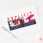Srly Murica Design 1 Stickers (Envelop)