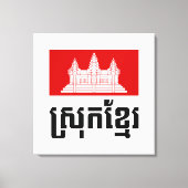 Srok Khmer Canvas Afdruk (Voorkant)