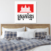 Srok Khmer Canvas Afdruk (Insitu (Slaapkamer))