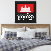 Srok Khmer Canvas Afdruk (Insitu (Slaapkamer))