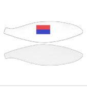 Srpska Republika Flag Emblem Basketbal (Panelen)