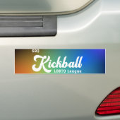 SRQ Kickball Bumpersticker (Op auto)