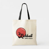SRQ Kickball Canvas tas (Achterkant)
