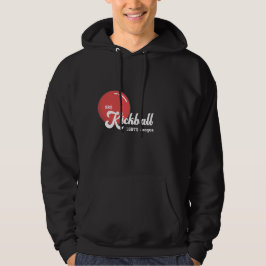 SRQ Kickball Mannen Black Hoodie