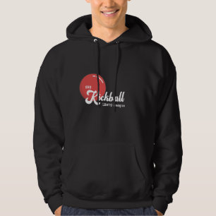 SRQ Kickball Mannen Black Hoodie