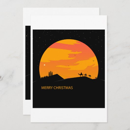 sry christmass feestdagenkaart (Voorkant / Achterkant)