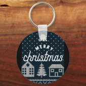 sry kerstman anagram naam gepersonaliseerd latte m sleutelhanger (Voorkant)