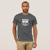 SS38: Passo dello Stelvio T-shirt (Voorkant volledig)