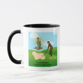 SS. Andrew & Jude met 2 mannelijke golfers Mok (Links)