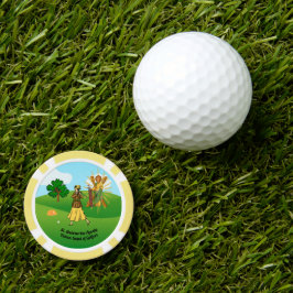 SS. Andrew & Jude met 2 Vrouw Golfers Poker Chips