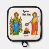 SS. Andrew & Peter's Fish Fry Cookout (gewoon) Pannenlap (Voorkant)