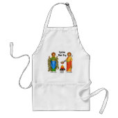 SS. Andrew & Peter's Fish Fry Cookout (gewoon) Standaard Schort (Voorkant)