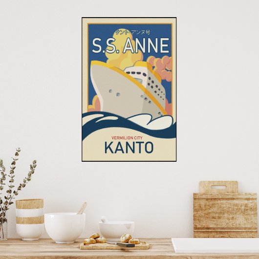 SS ANNE POSTER (Keuken)
