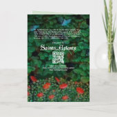 SS. Apollonia en Lucy (met St. Ursula-kaart) Kaart (Achterkant)