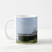 SS Badger Coal Ship in Manitowoc WI Coffee Mok (Links)