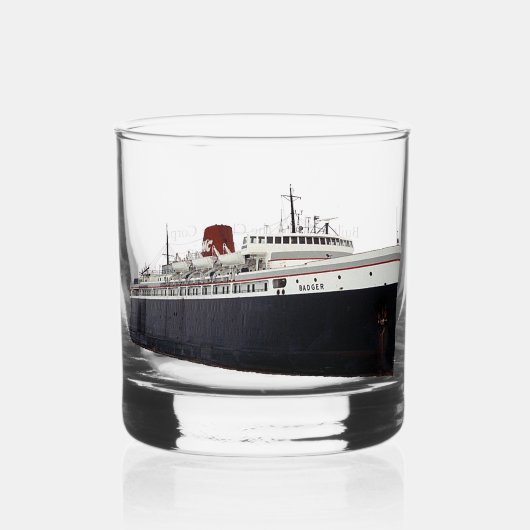 SS Badger glas (Voorkant)