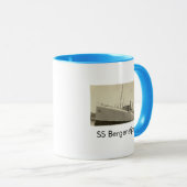 SS Bergensfjord Noors Schip Coffee Mok (Voorkant rechts)