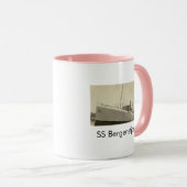 SS Bergensfjord Noors Schip Coffee Mok (Voorkant rechts)