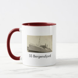 SS Bergensfjord Noors Schip Coffee Mok
