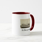 SS Bergensfjord Noors Schip Coffee Mok (Voorkant rechts)