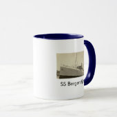 SS Bergensfjord Noors Schip Coffee Mok (Voorkant rechts)