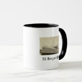 SS Bergensfjord Noors schip koffie Mok (Voorkant rechts)
