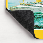 ss Bergensfjord op Zee Muismat (Hoek)