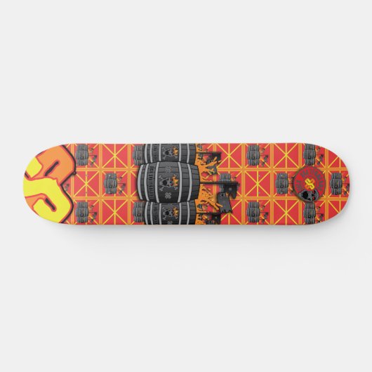 SS Bourbon Kings Persoonlijk Skateboard (Horizontaal)