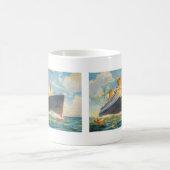 SS Bremen in Zee Koffiemok (Center)