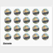 SS Bremen in Zee Ronde Sticker (Vel)