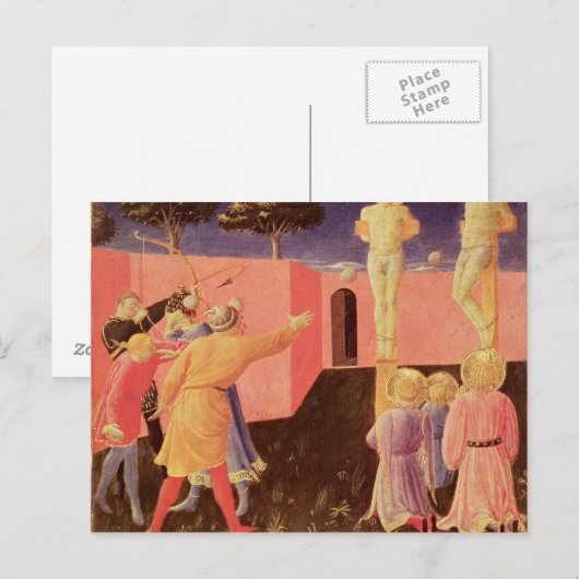 SS. Cosmas en Damian Briefkaart (Voorkant / Achterkant)