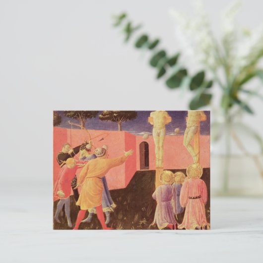 SS. Cosmas en Damian Briefkaart (Staand voorkant)