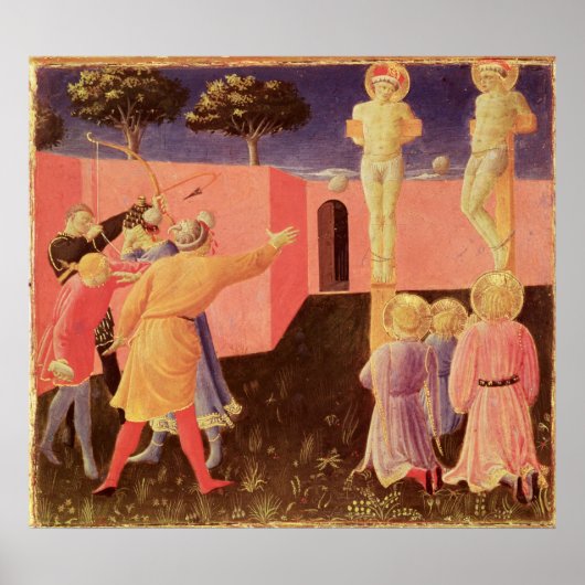 SS. Cosmas en Damian Poster (Voorkant)