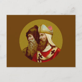 SS. Cyril & Methodius (M 001) Horizontaal Briefkaa Briefkaart