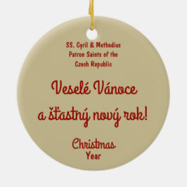 SS. Cyril & Methodius (M 001) Keramisch Ornament