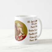SS. Cyril & Methodius (M 001) Koffie Mok #1b (Voorkant rechts)