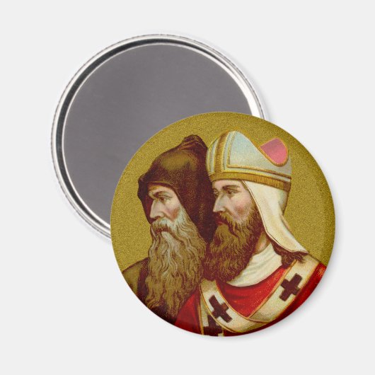 SS. Cyril & Methodius (M 001) Magneet (Voorkant / Achterkant)