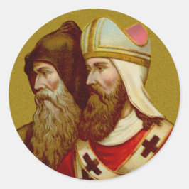 SS. Cyril & Methodius (M 001) Ronde Sticker