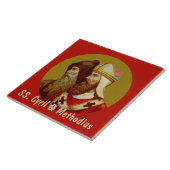 SS. Cyril & Methodius (M 001) Tegeltje (Zijkant)