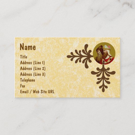 SS. Cyril & Methodius (M 001) Visitekaartje (Voorkant)